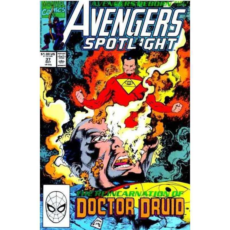 Avengers Spotlight (1989 series) #37 in Very Fine + condition. Marvel comics [l~