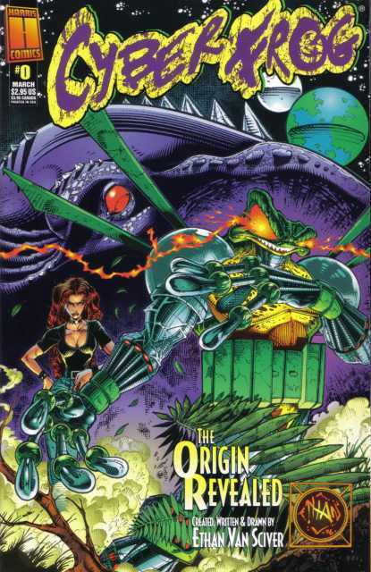 Cyberfrog (1997) #   0 Pricetag on Cover (5.0-VGF)