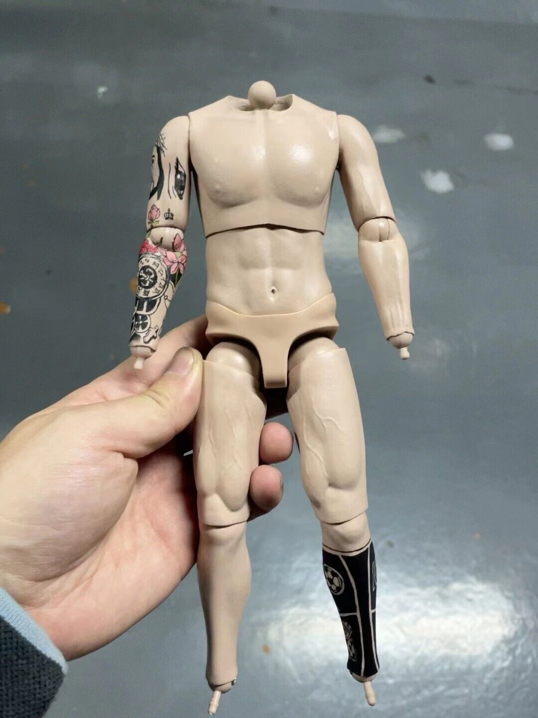 Non Enterbay custom 1/6 scale messi body Male Model for 12\'\' Action Figure