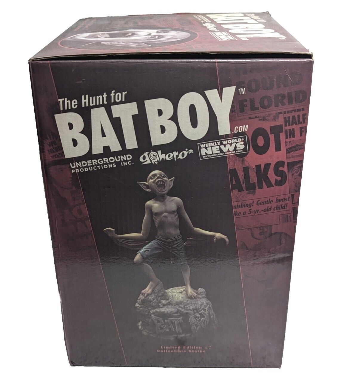 Weekly Works News Bat Boy Statue 7\