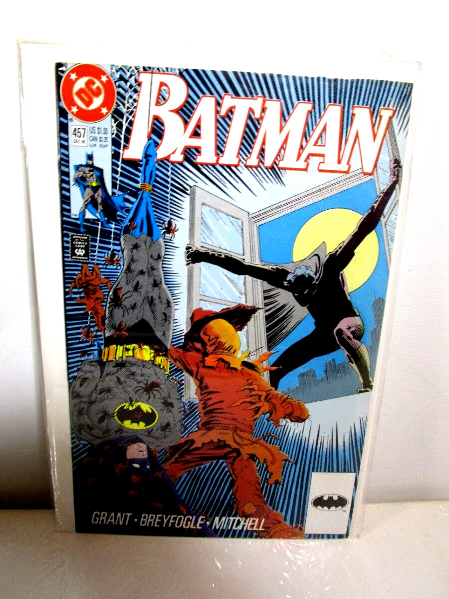 BATMAN #457 ( Dec 1990, DC ) 1st Tim Drake New Robin Costume Scarecrow Origin BA