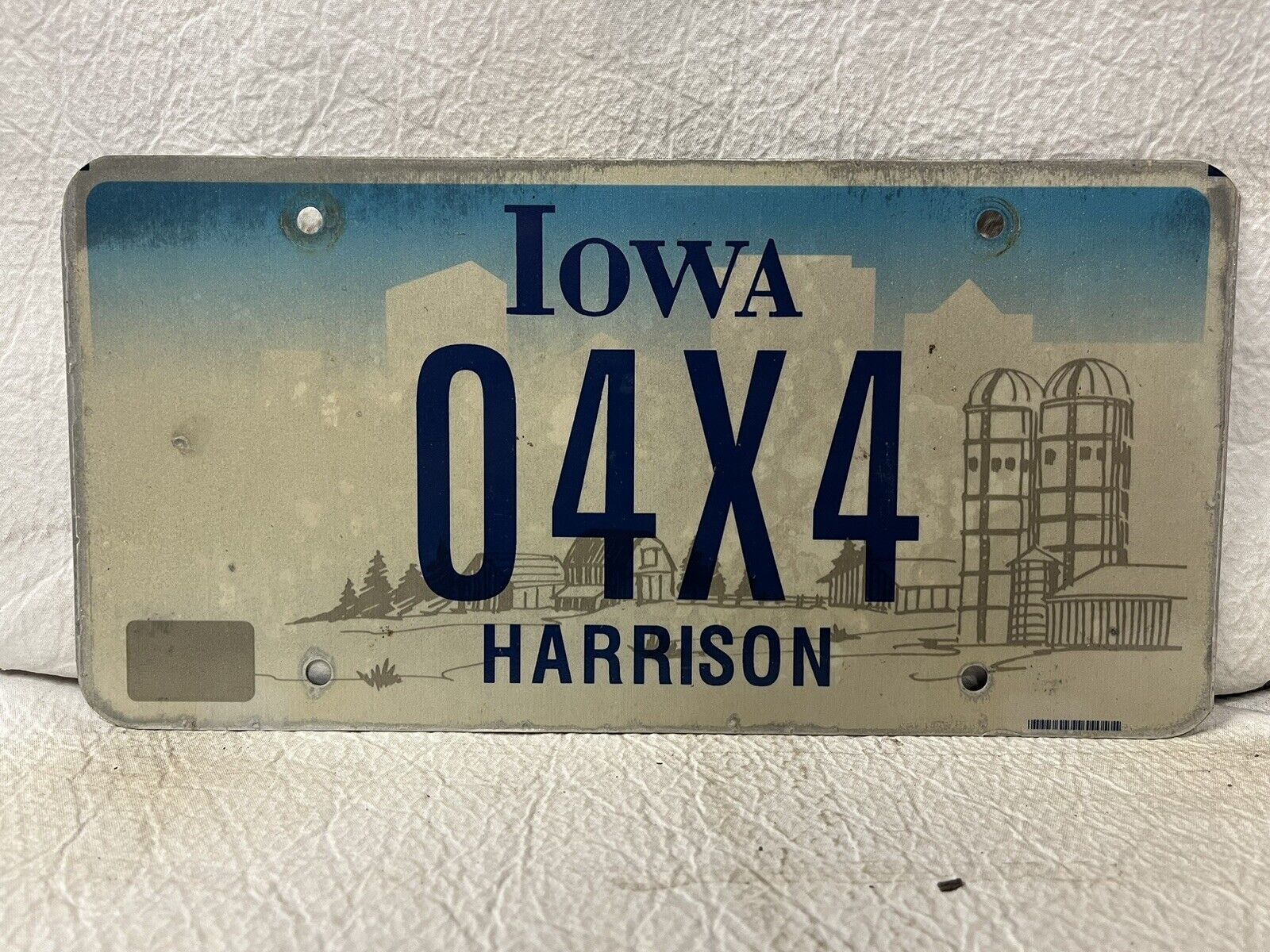 2007 Iowa Vanity License Plate ~ 04X4