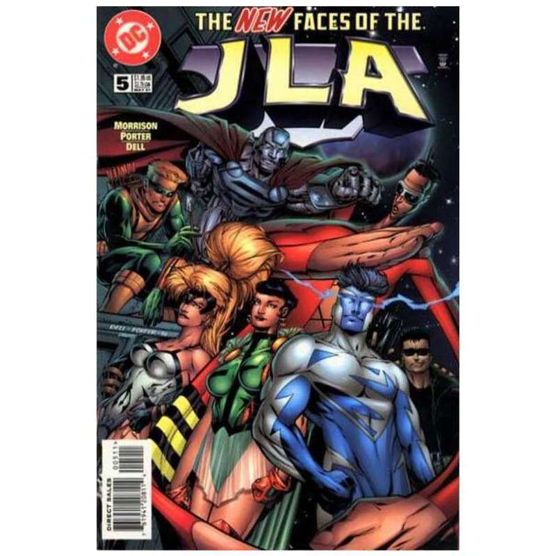 JLA #5 in Near Mint + condition. DC comics [w@