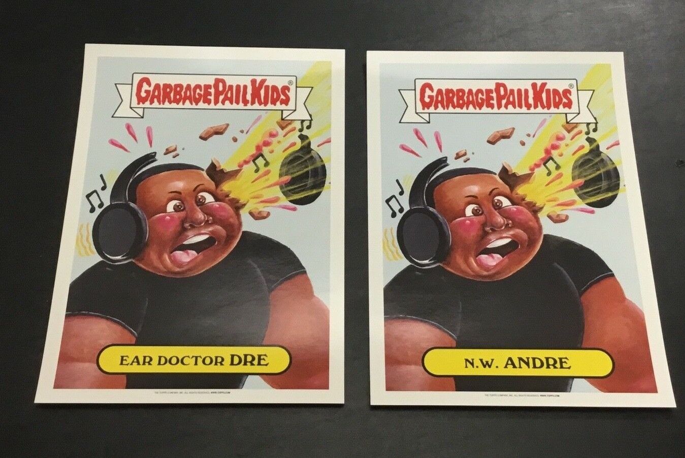Rare Dr. Dre Garbage Pail Kids Topps Wall Art 10x14 GPK Poster Rapper N.W.A.