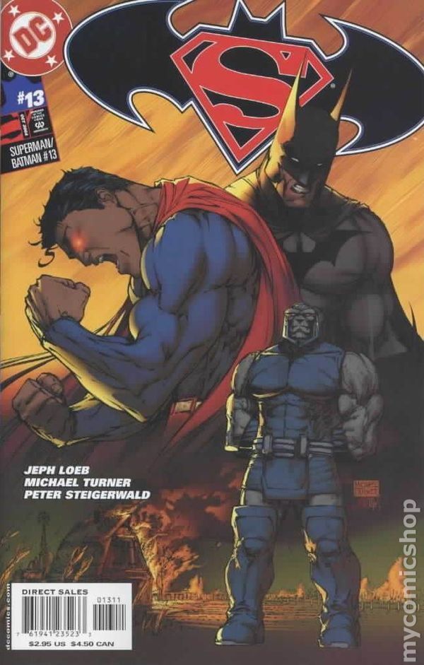 Superman Batman #13B Darkseid Variant VF 2004 Stock Image