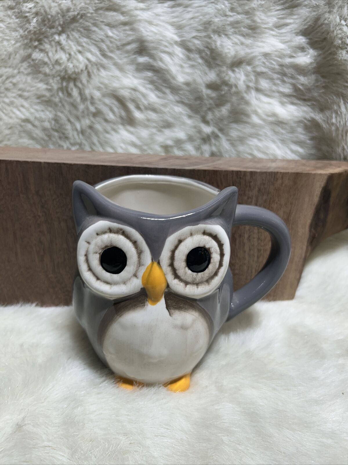 Vintage GREAT GATHERINGS Big Ol Hoot Barn Wise Old Owl Coffee Tea Mug