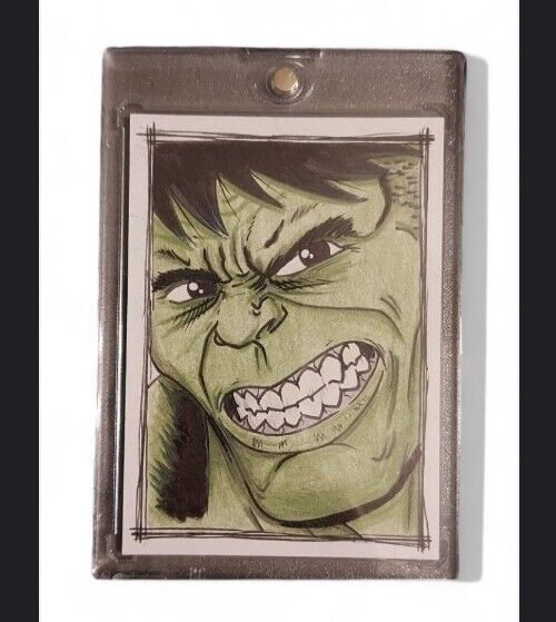 Incredible Hulk ORIGINAL ART SKETCH DIRECTLY FROM THE ARTIST 