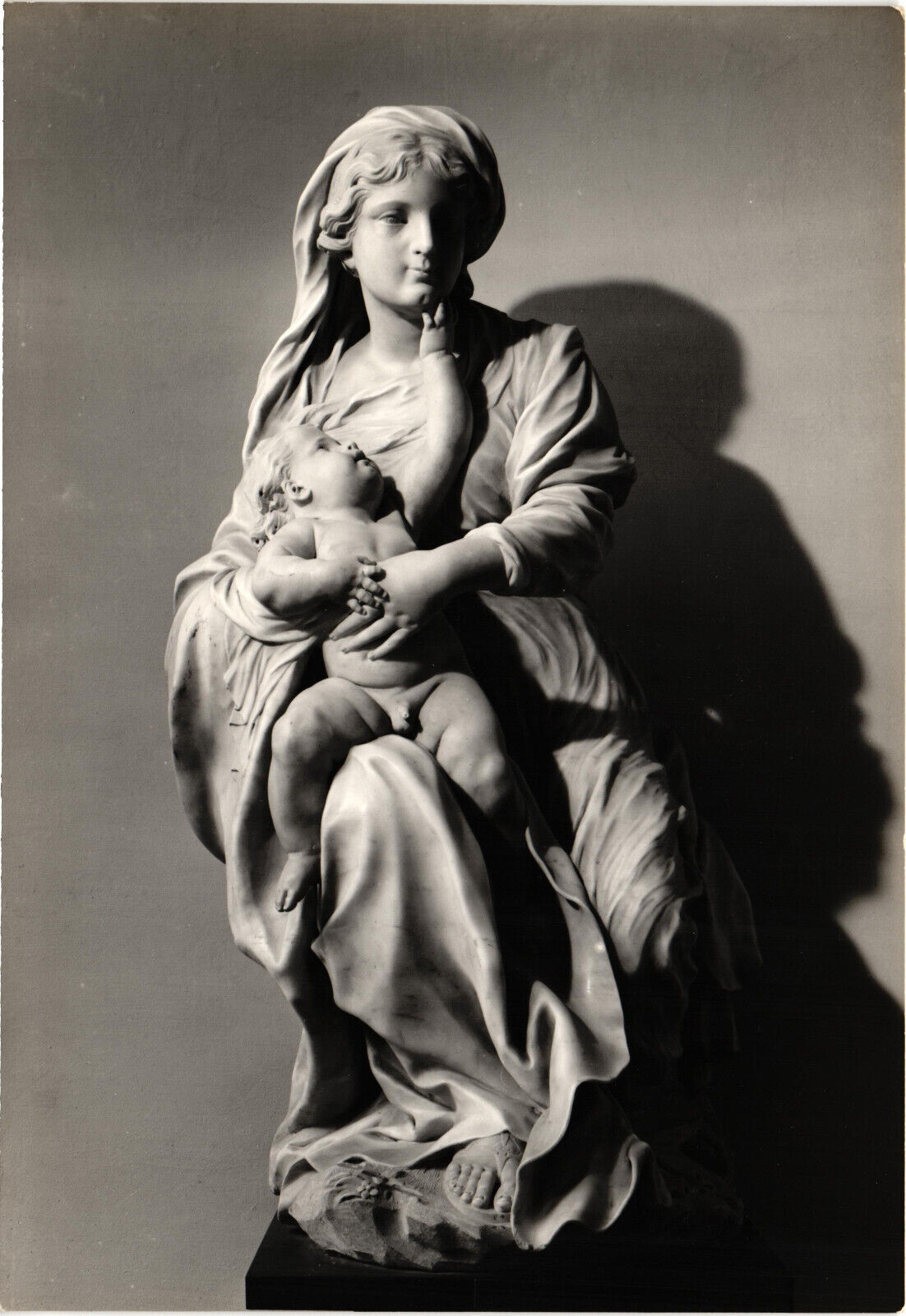 The Madonna and Child Genoa Gallery RPPC Postcard Unposted
