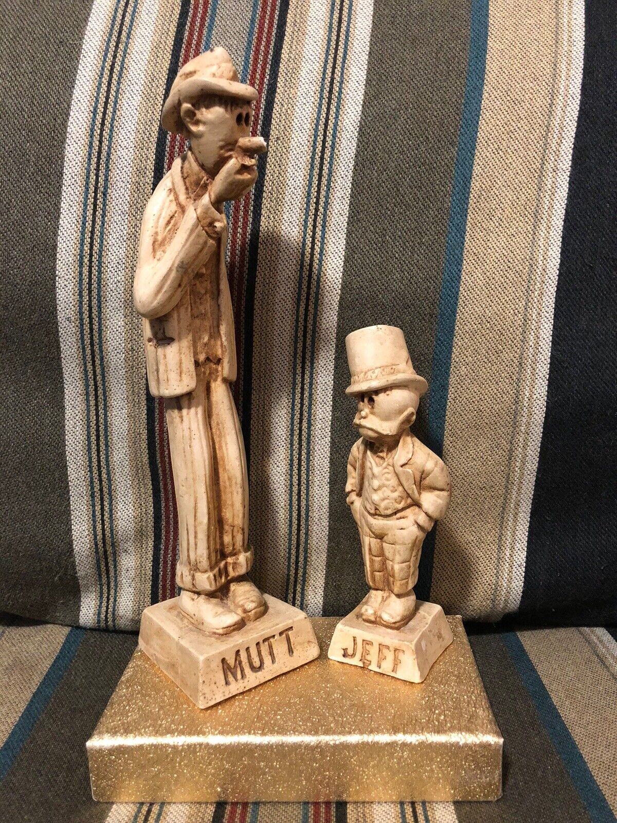 Mutt And Jeff Comic Figures 1909 - 1910