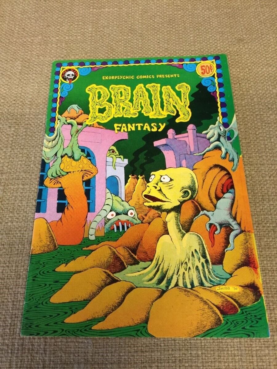 Exorpsychic Comics Presents Brain Fantasy Issue #1 Last Gasp 1972