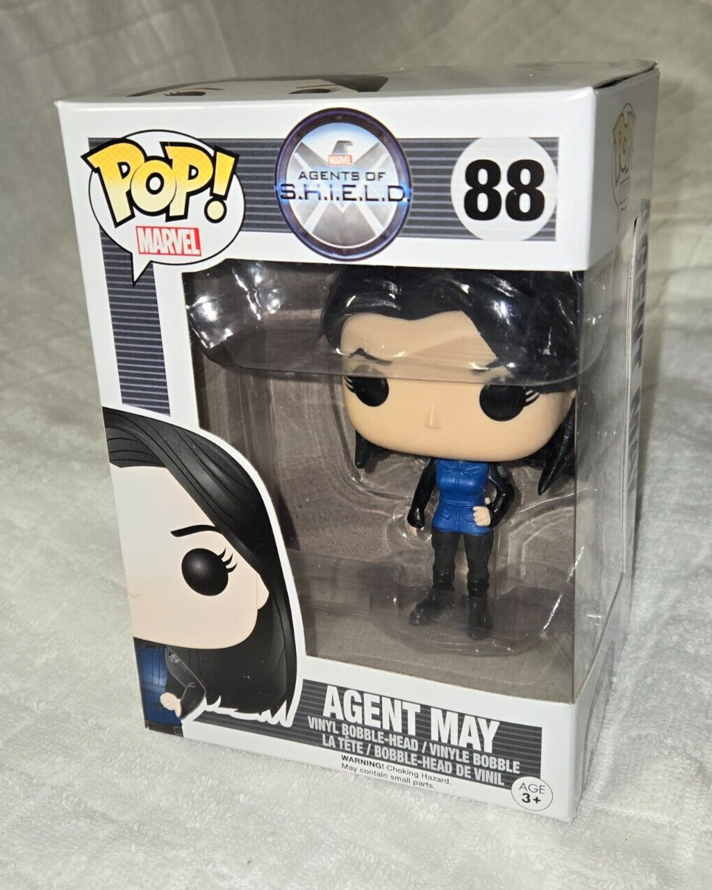 Funko Pop Marvel Agents Of SHIELD AGENT MAY Vinyl Figure Vaulted Retired