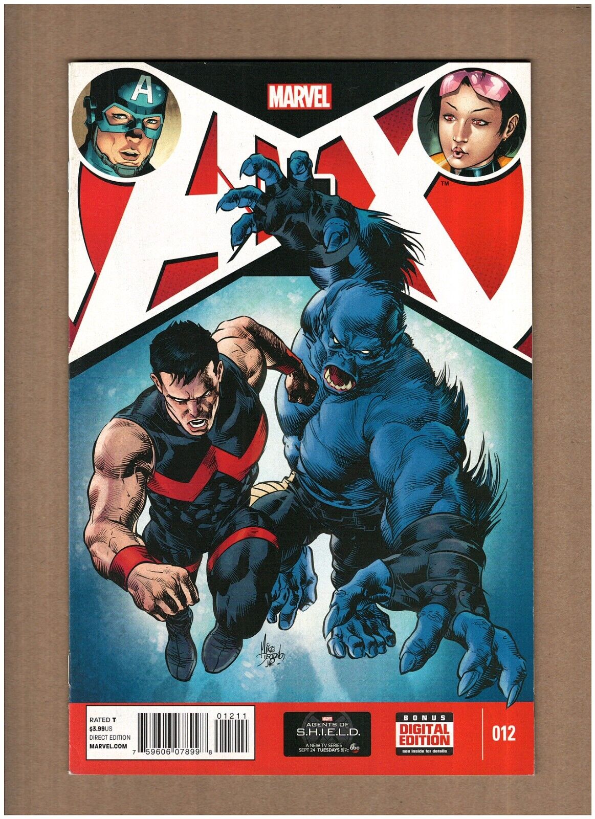 A+X #12 Marvel Comics 2013 Avengers X-Men Wonder Man Beast Jubilee VF 8.0