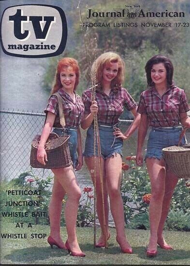 Petticoat Junction TV series girls in denim shorts magazine cover 5x7 inch photo