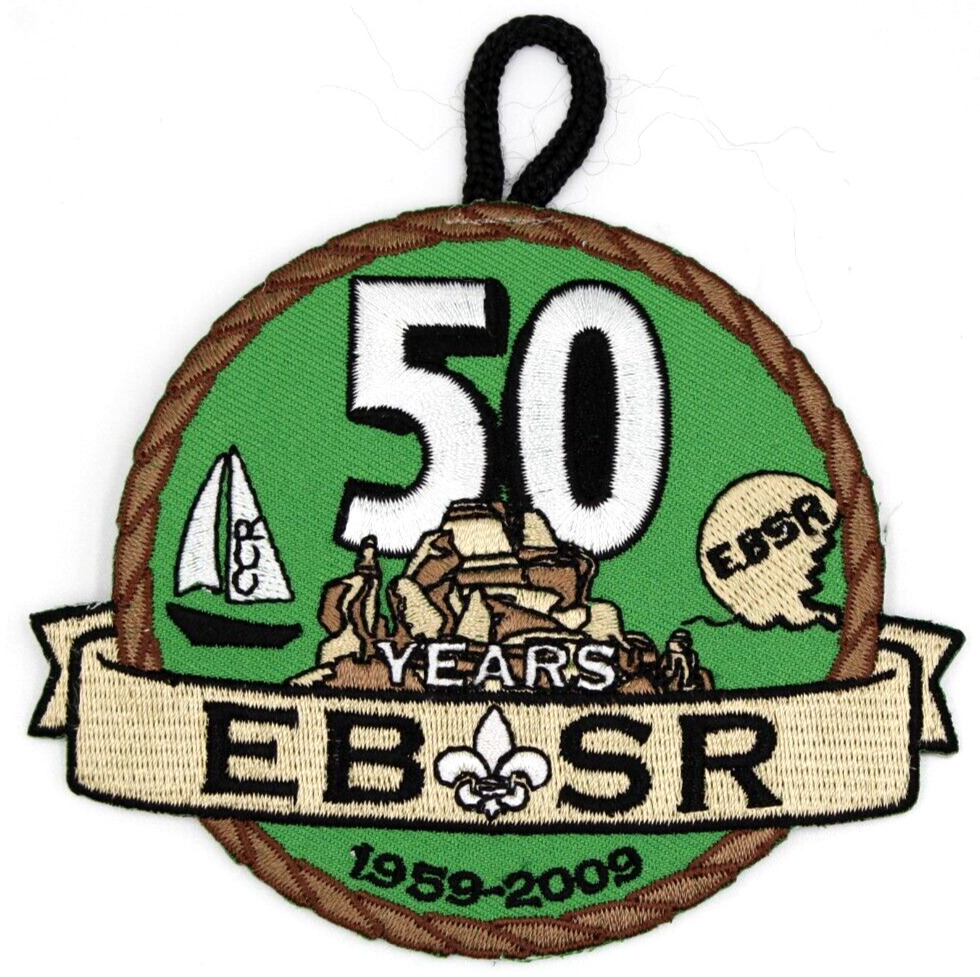 2009 50 Year Anniv Ed Bryant Scout Reservation Glacier\'s Edge Council Camp Patch