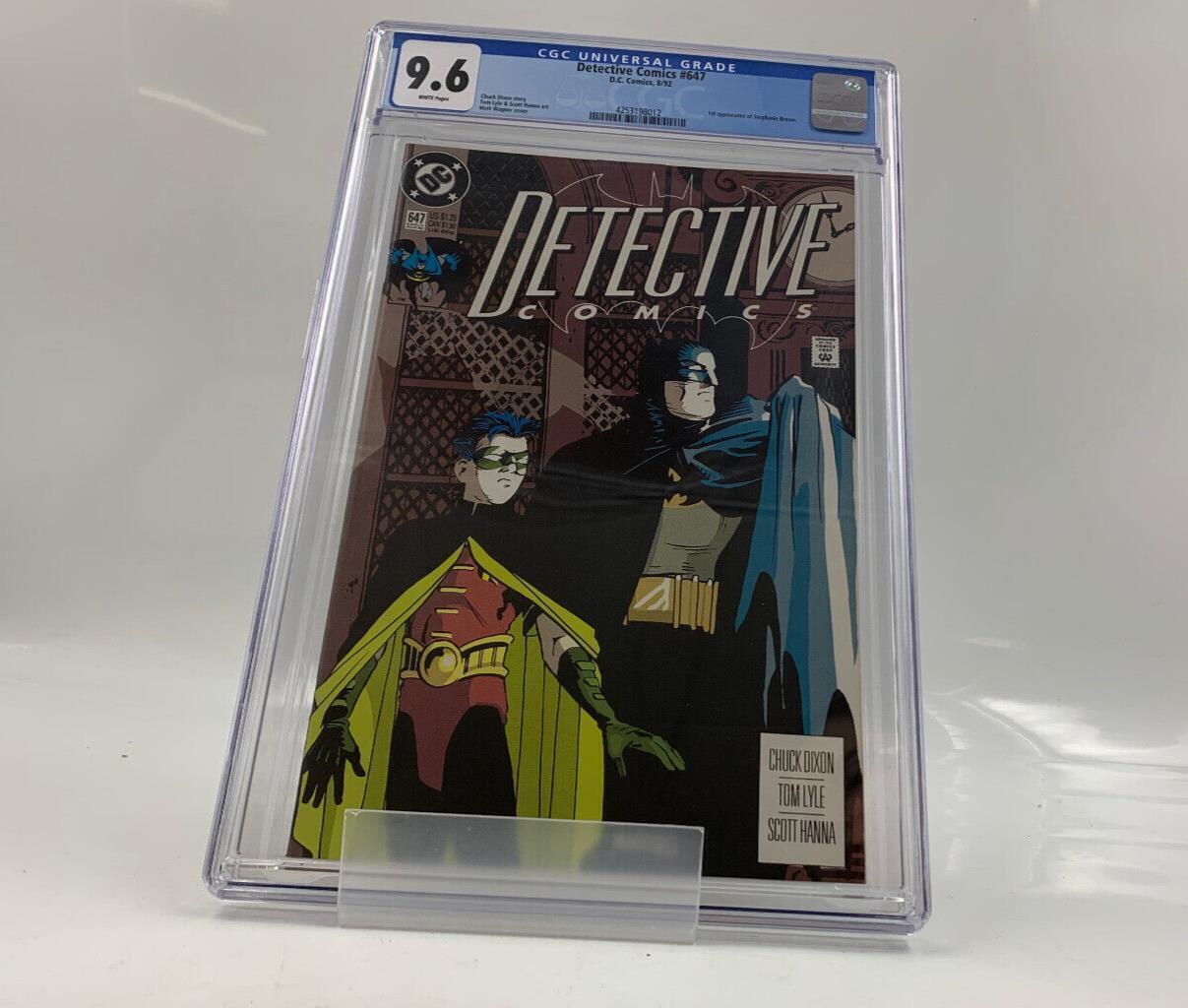 Detective Comics #647 CGC 9.6 1st App of Stephanie Brown DC Comics 1992