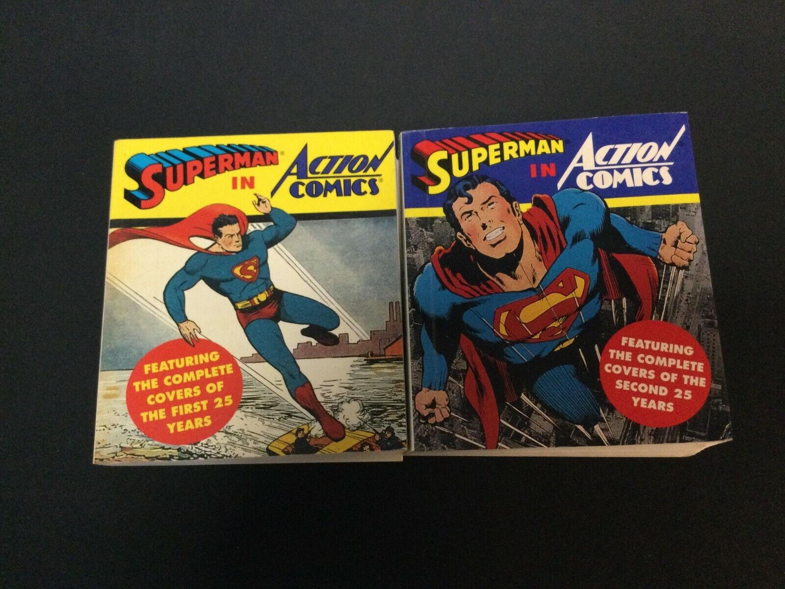 (2) SUPERMAN IN ACTION 1993 & 1994 MINI Comic / Book (Books Have Some Wear)