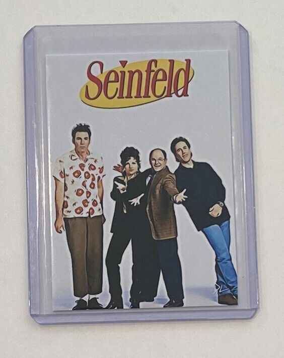 Seinfeld Limited Edition Artist Signed “A Show About Nothing” Trading Card 2/10