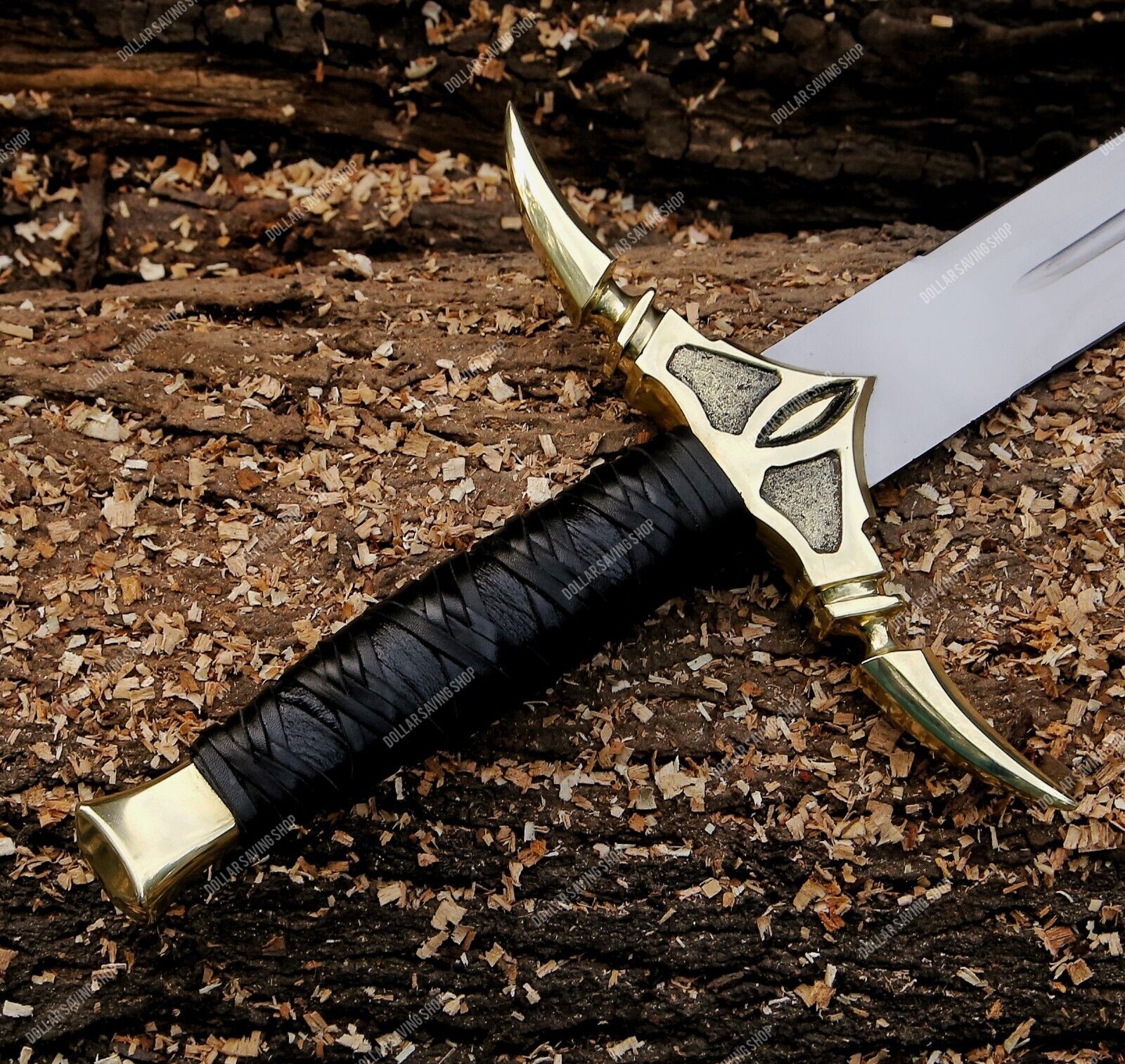 Fully Handmade High Carbon Steel Medieval / Knight Sword / Beast Hunter Sword.