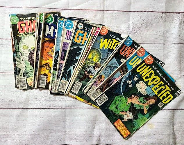 DC Bronze Age Horror Mark Jewelers Lot of 24 Comics Lower grade Good to VG-