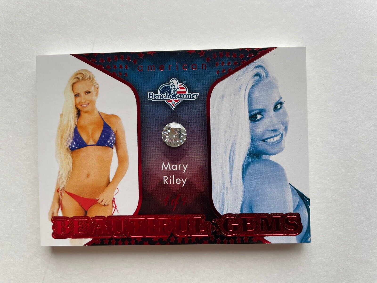 Mary Riley Bench Warmer  Beautiful Gems Card 1/1