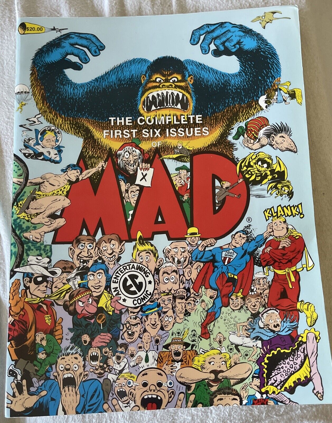 THE COMPLETE FIRST SIX ISSUES OF MAD PB 1983 Very Good Shipping Included