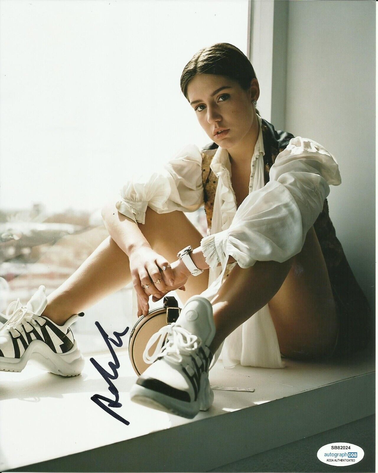 ADELE EXARCHOPOULOS SIGNED SEXY PHOTO  (1) also ACOA cert