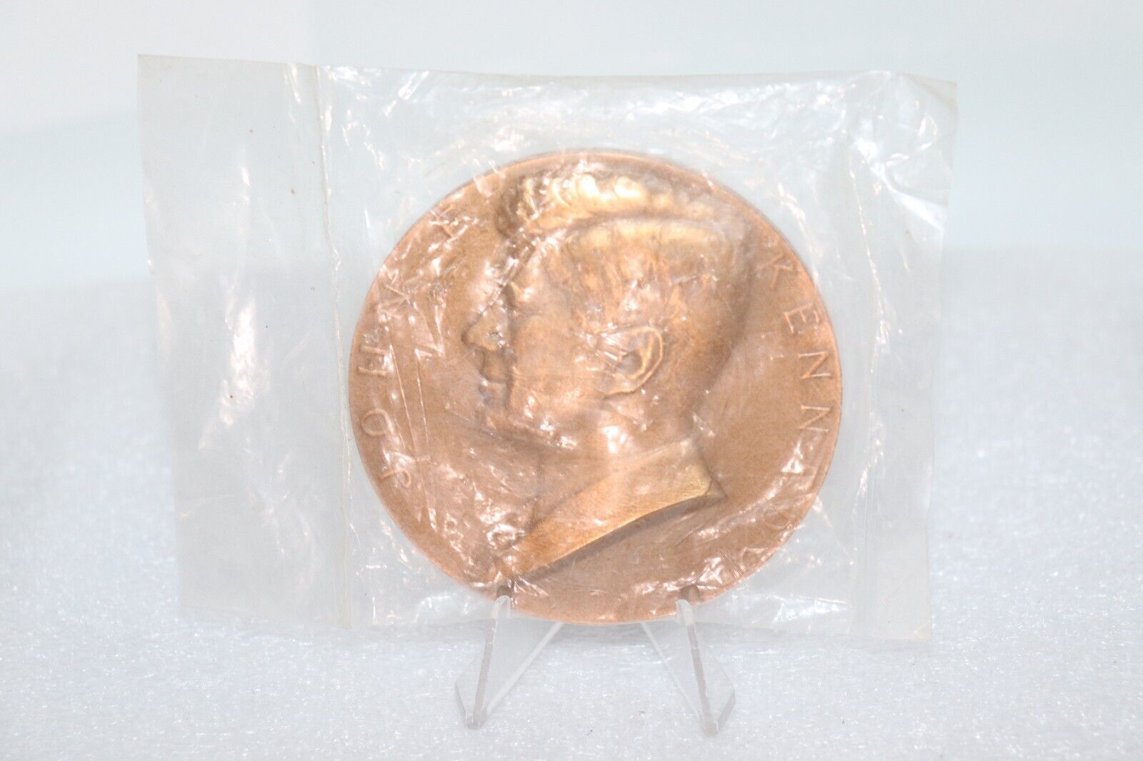 1961 John F Kennedy Bronze Presidential Inauguration Medal Medallion 3 Inches