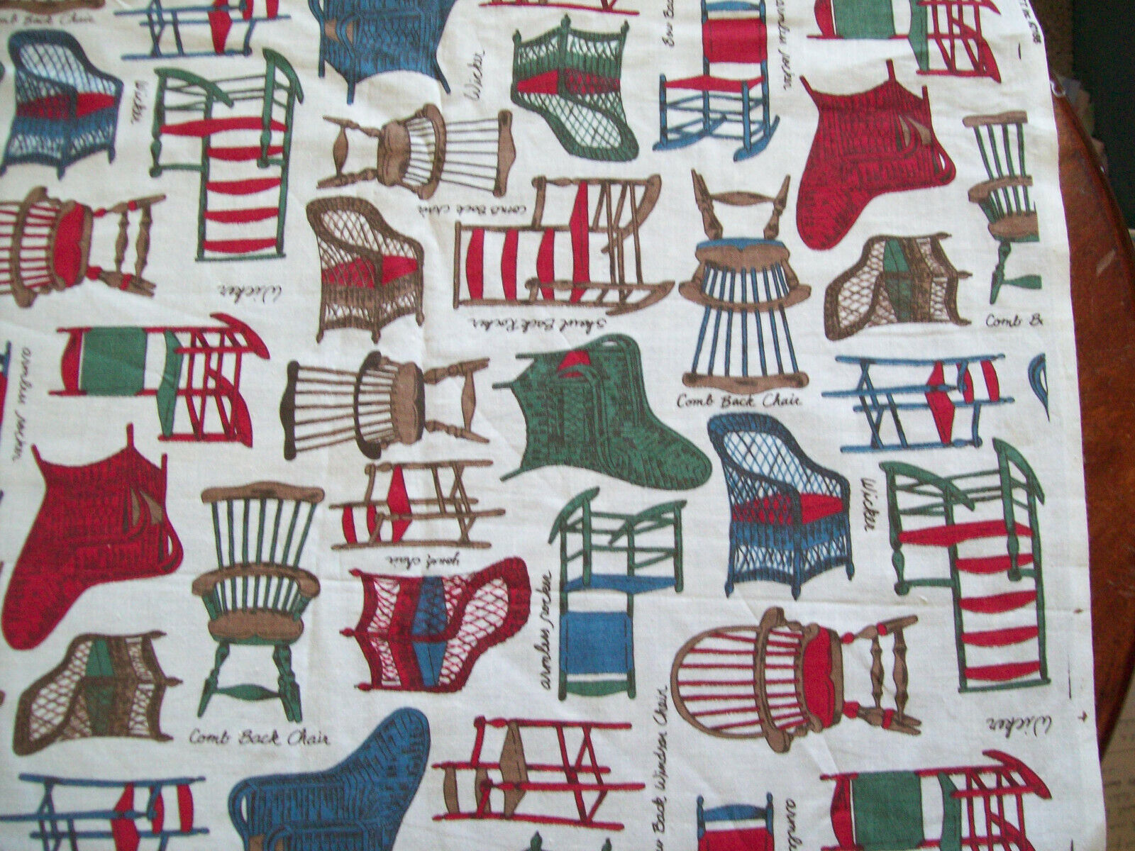 1994 Fabric Traditions NTT Inc Cotton Chairs cotton 44\