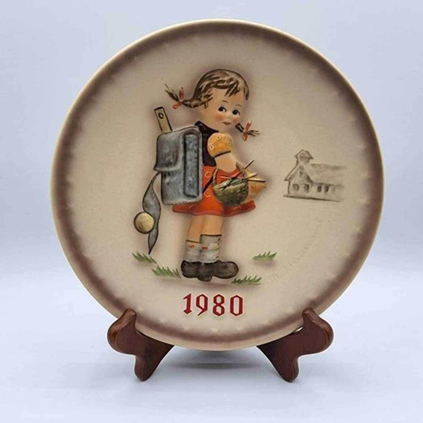 Vintage 1980 Goebel Hummel 10th Annual Collectors Plate