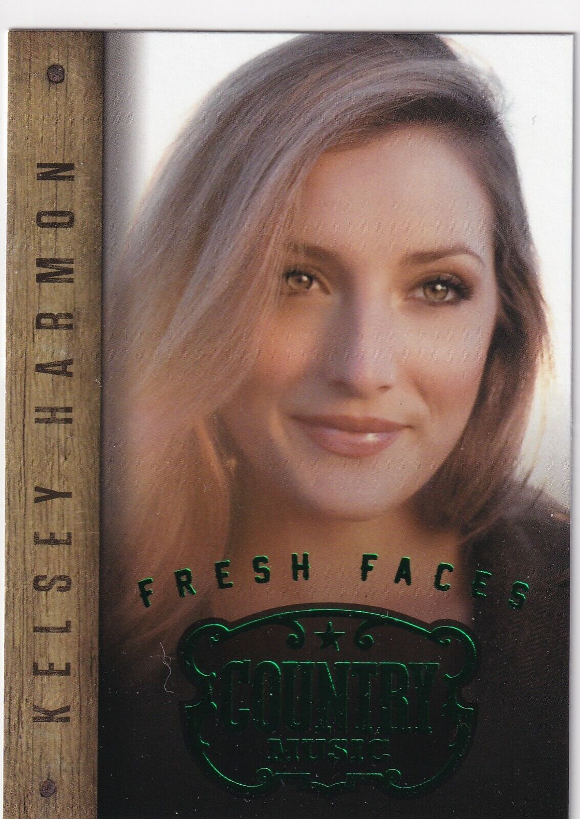 Kelsey Harmon 2014 Panini Country Fresh Faces Retail Exclusive Emerald Green #2