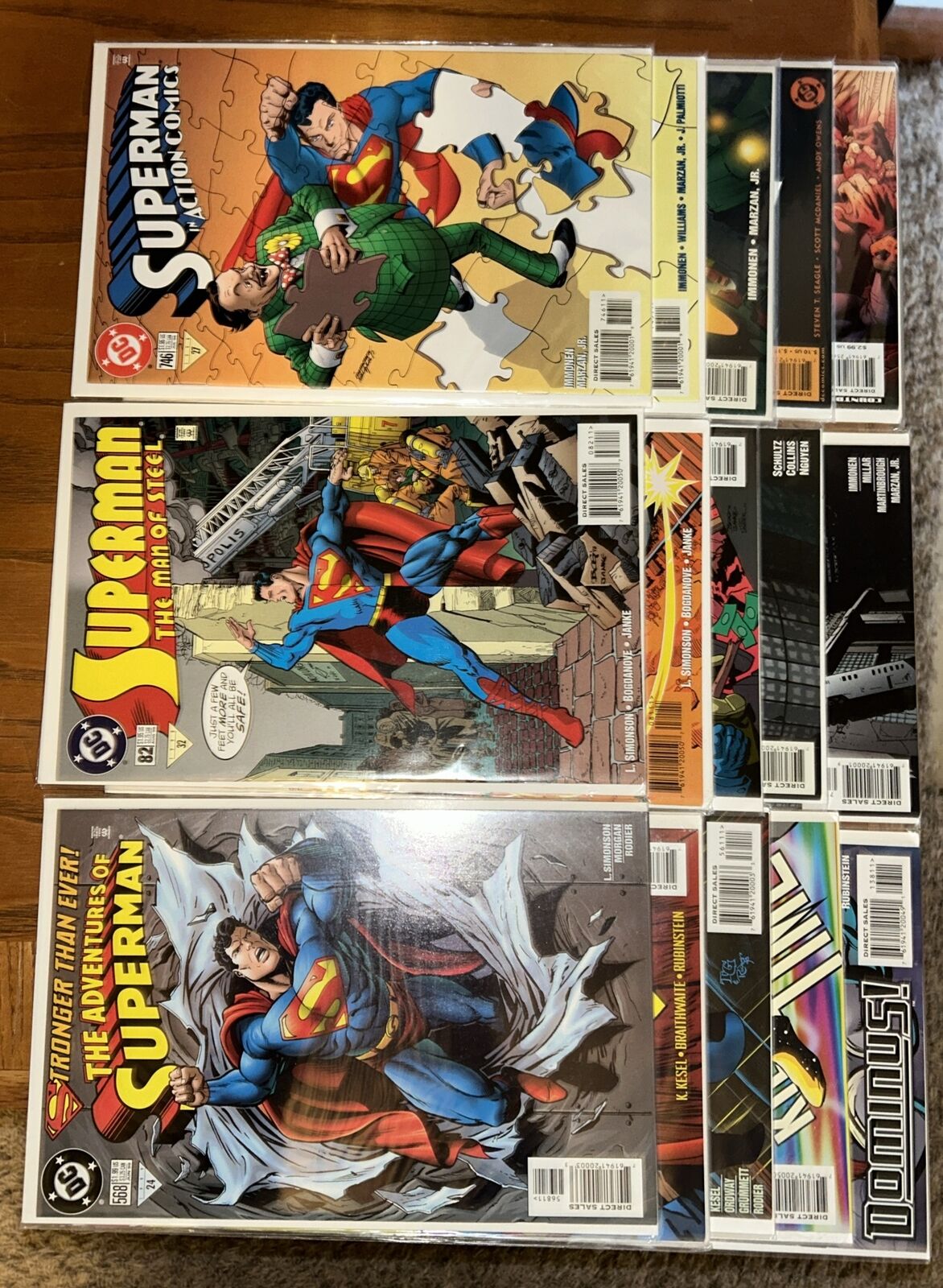 superman action comics lot Modern Era 15 Issue Lot
