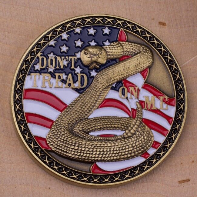 US Navy Don't Tread On Me Challenge Coin
