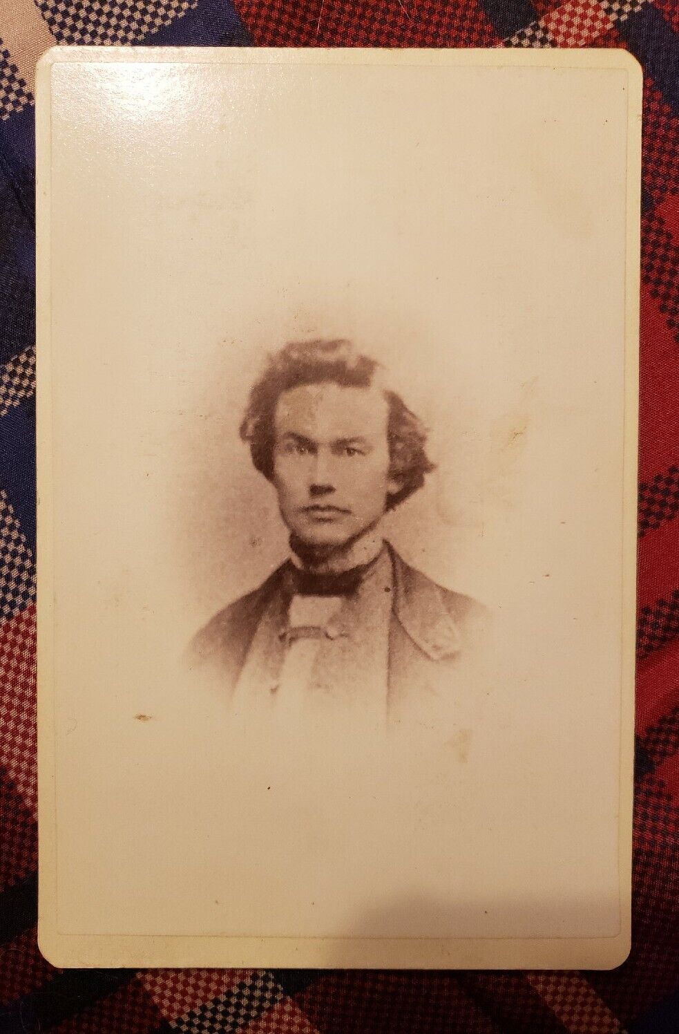 1860s CIVIL WAR SOLDIER. RARE CABINET CARD. COURAGIOUS HERO.