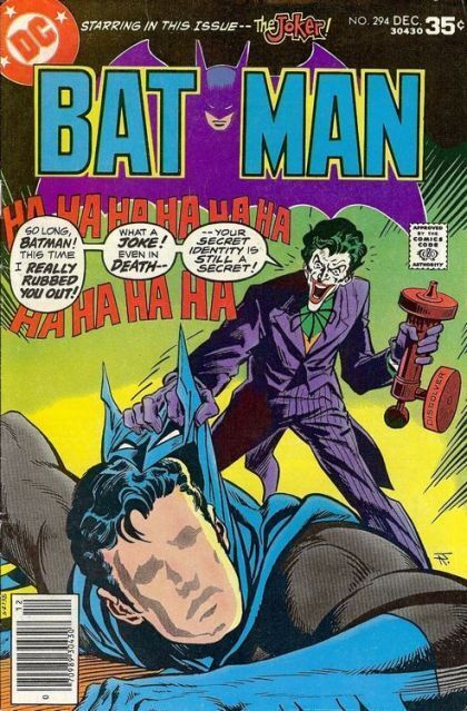 DC Comics Batman Vol 1 #294 1977 5.0 VG/FN 🔑