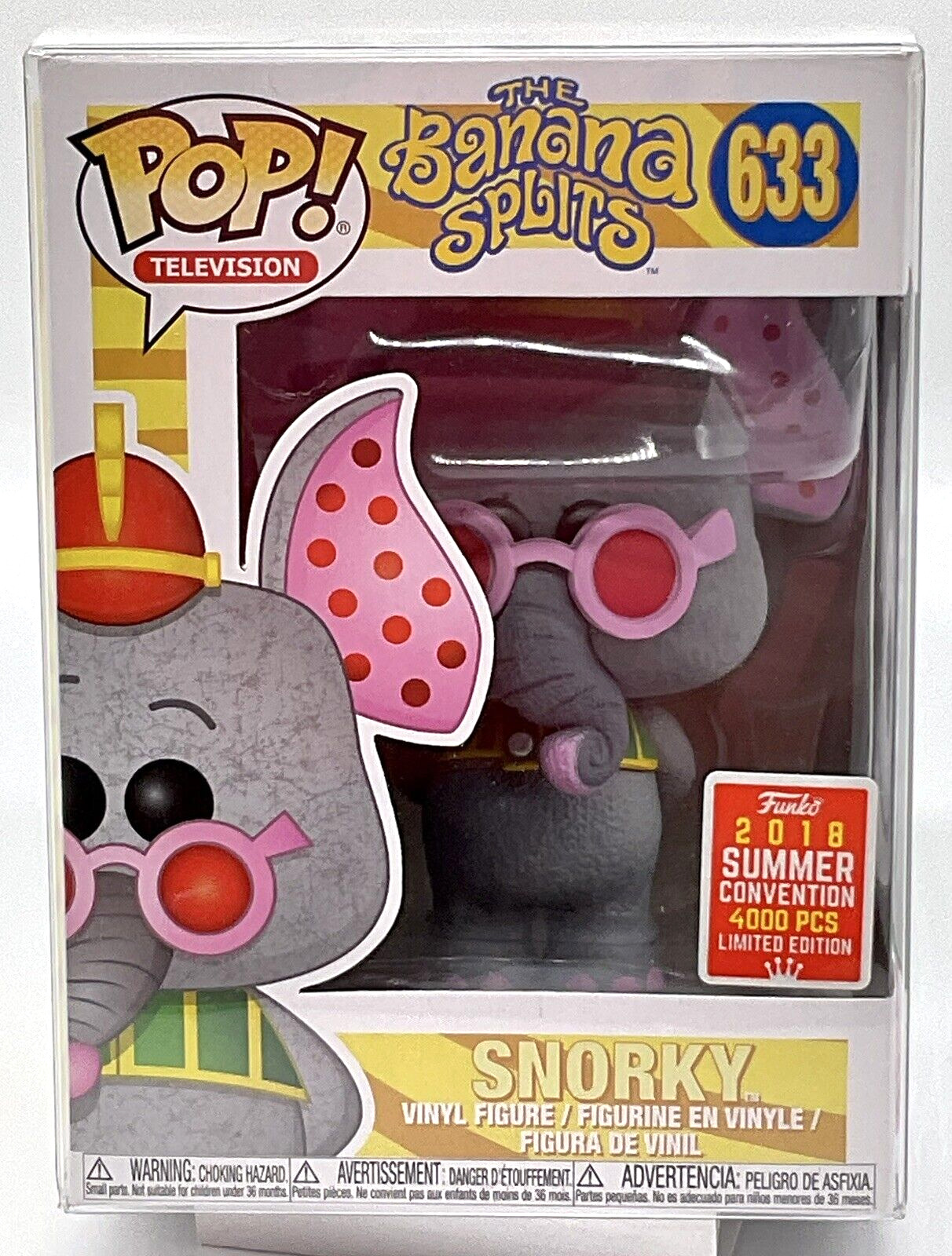 Snorky Pop #633 The Banana Splits 2018 Summer Conv Excl Funko Limited Ed 4,000