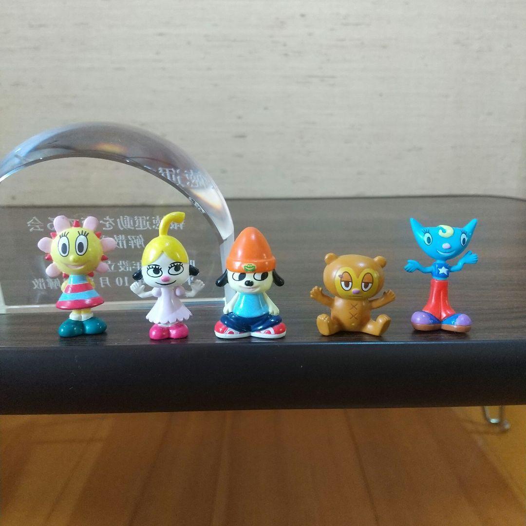 PaRappa the Rapper Figure Lot of 5 Sunny Katy Berri Pinto All size about 2-3cm