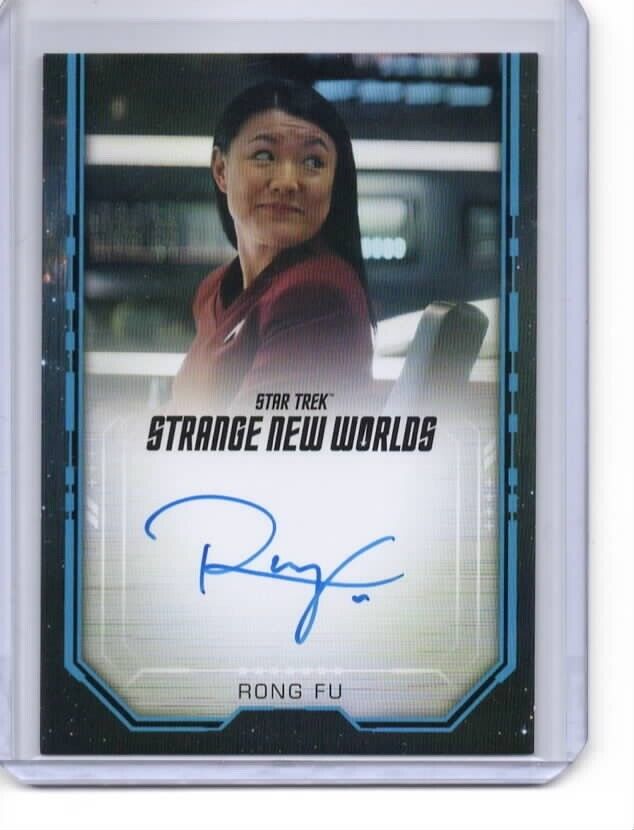 Rong Fu 2023 Star Trek Strange New Worlds Auto Autograph