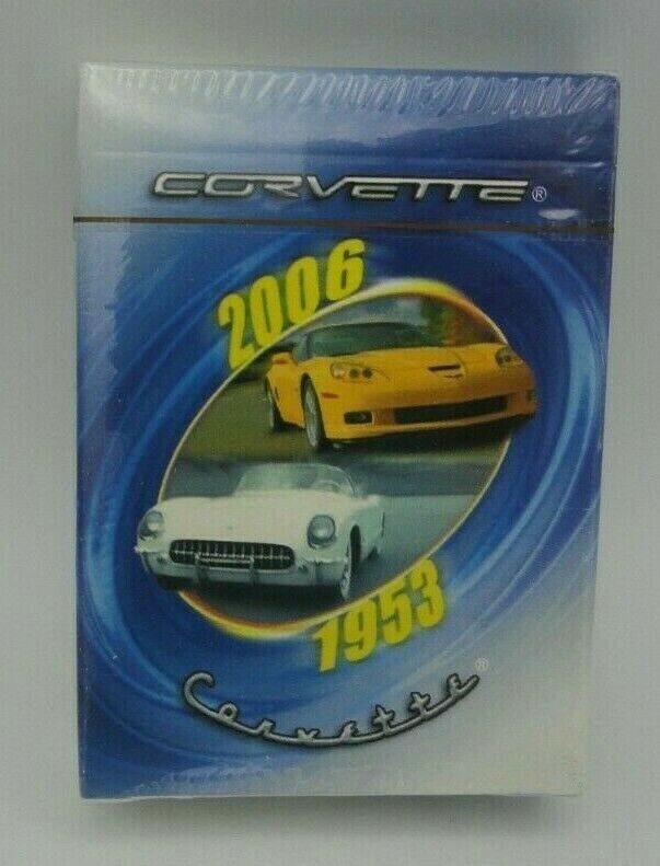 NEW - Corvette 1953-2006 Playing Cards  SEALED