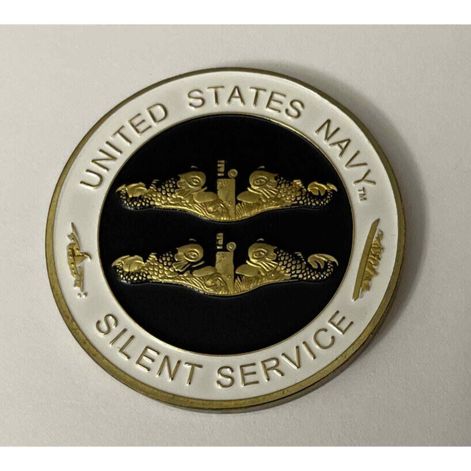 U S Navy Nuclear Submarine Warfare The Silent Service Challenge Coin