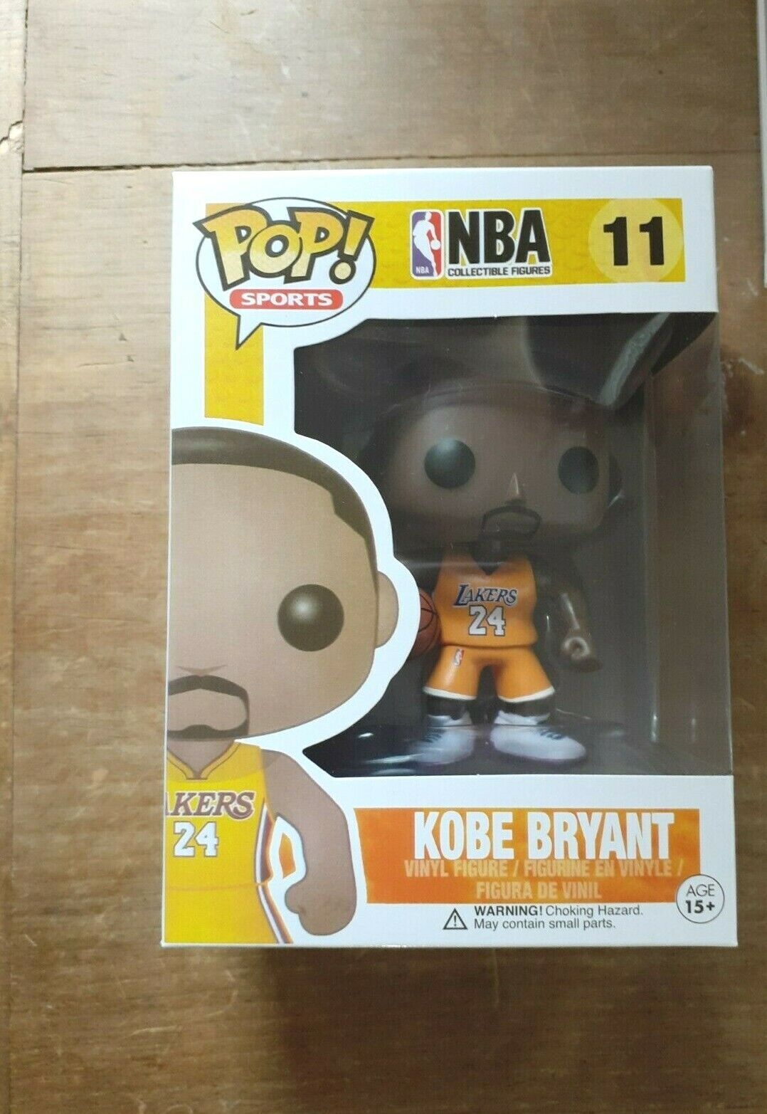 New Funko Pop Kobe Bryant #11 Yellow Jersey