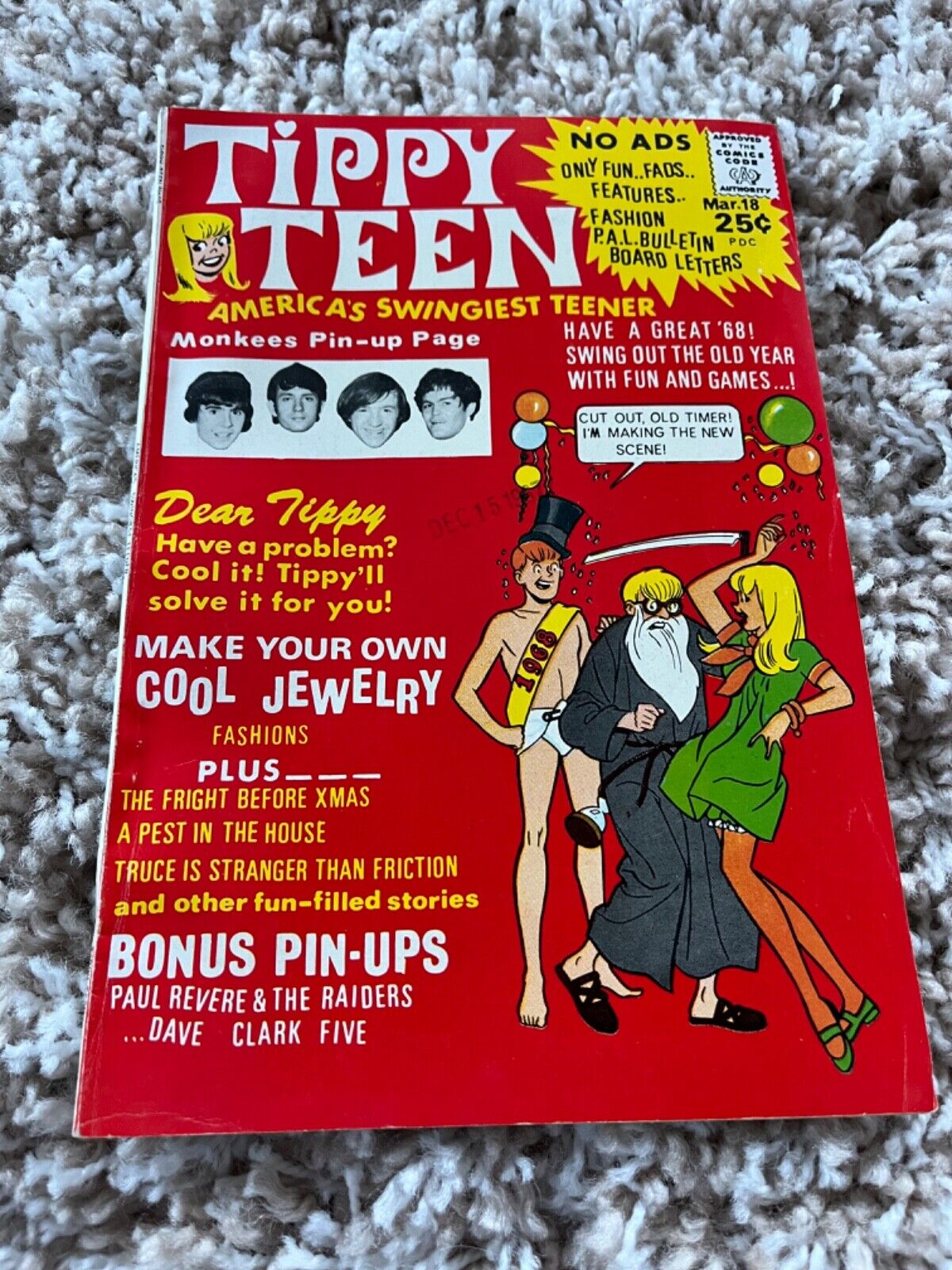 Tippy Teen #18 VF- 7.5 1968