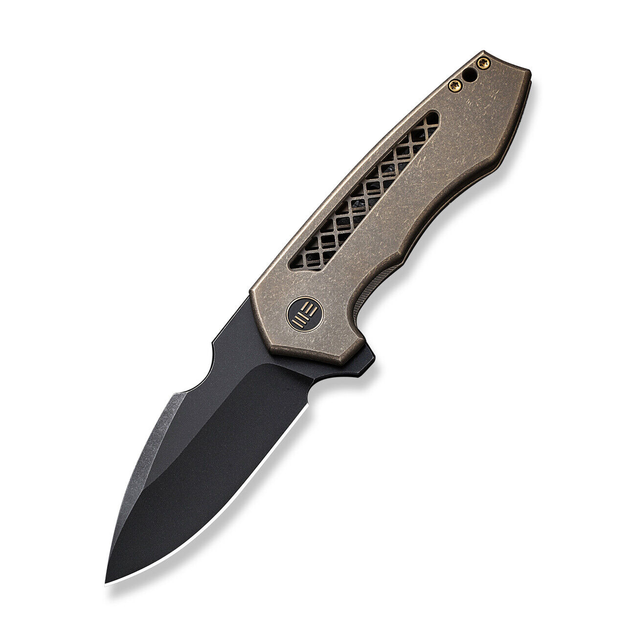 WE Knives Harpen Frame Lock 23019-3 Titanium CPM 20CV Stainless Pocket Knife