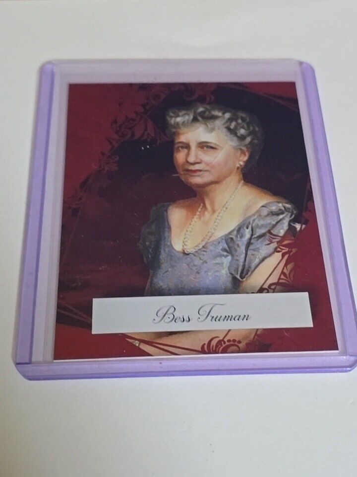 Historic Autographs Card Co 2020 POTUS Foil /699 Bess Truman SP Insert