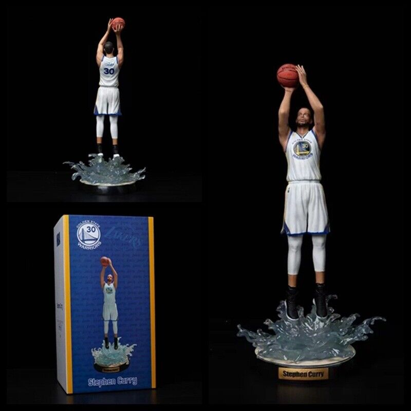 New Basketball Star Warriors Stephen Curry 45cm PVC Figure Statue Toy Boxed