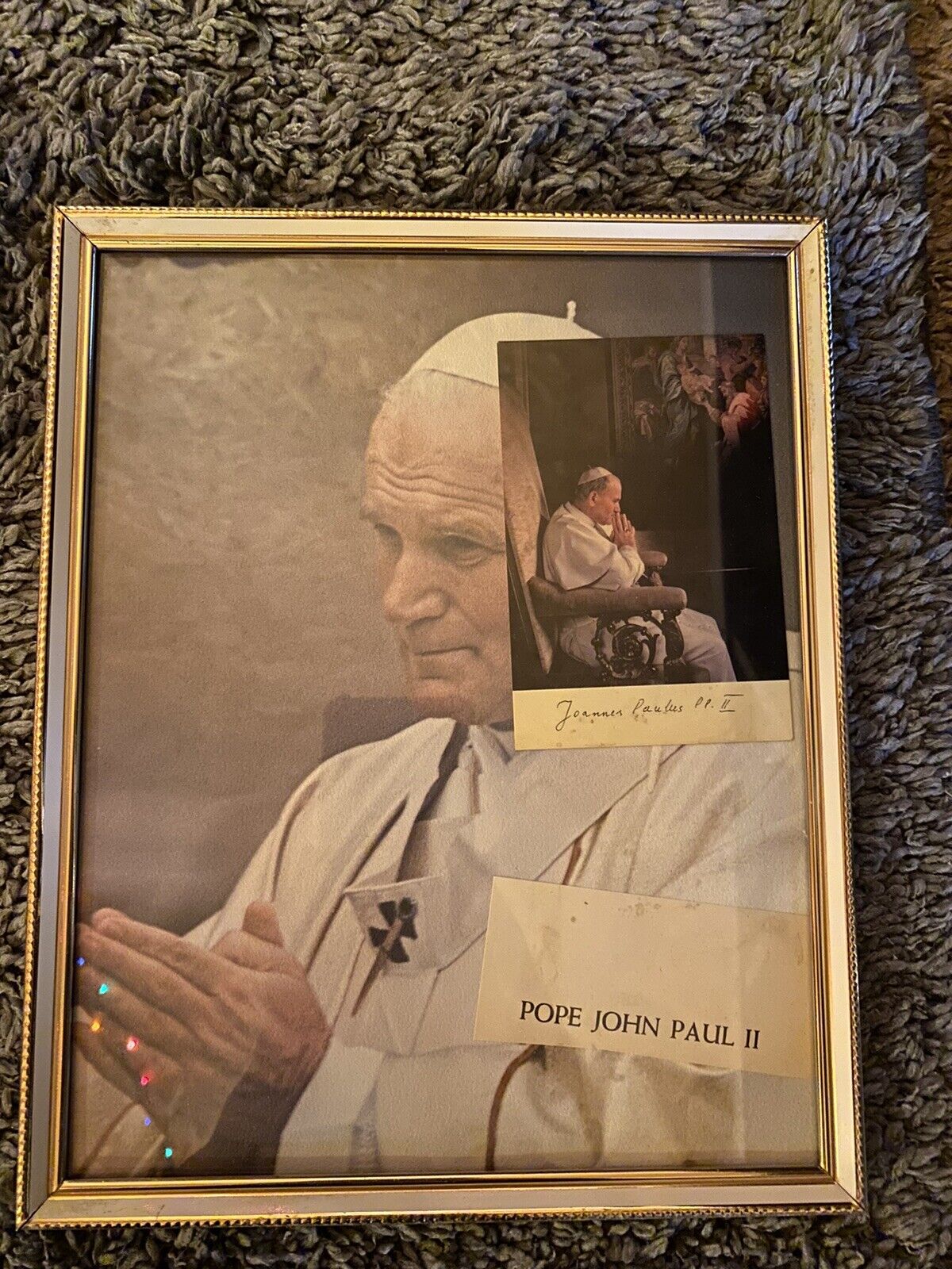 pope john paul iii autograph