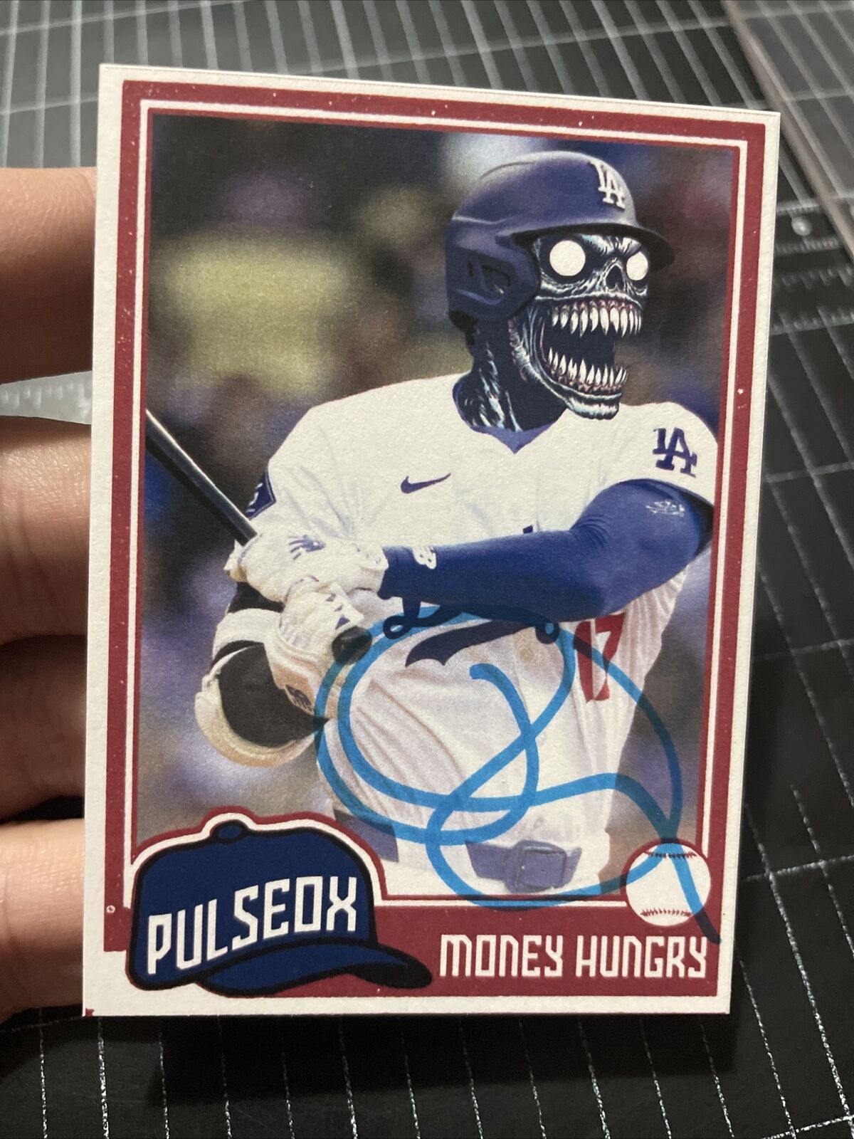 Pulseox EDM Artist Signed Trading Card /25 By MPRINTS (Ohtani)