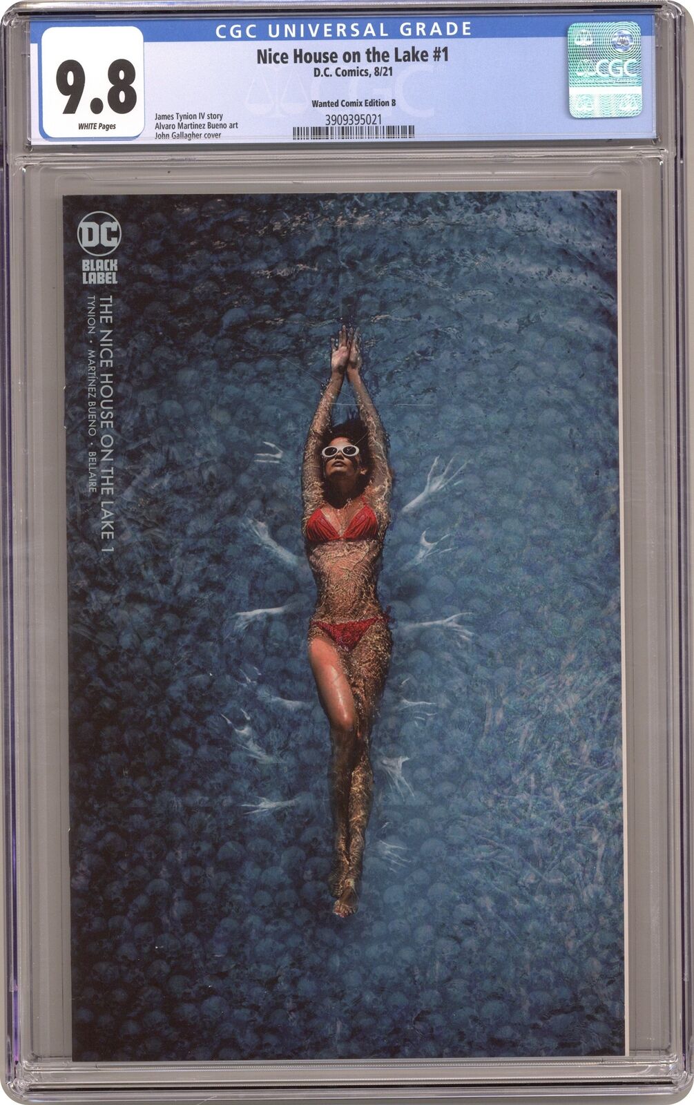 Nice House on the Lake #1 Gallagher Wanted Minimal Variant CGC 9.8 2021