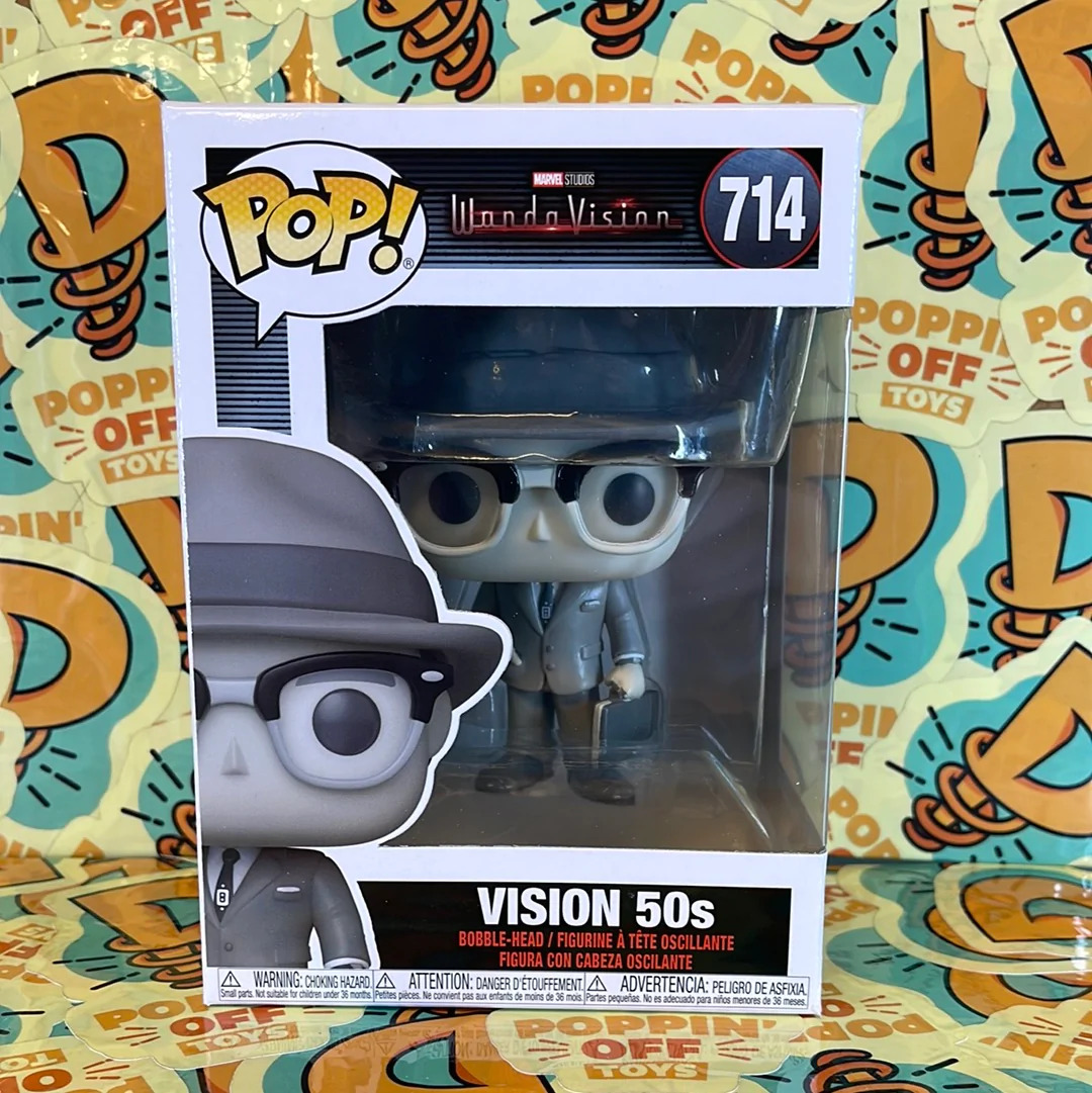 Funko Pop Marvel: Wandavision - Vision 50’s (In Stock)