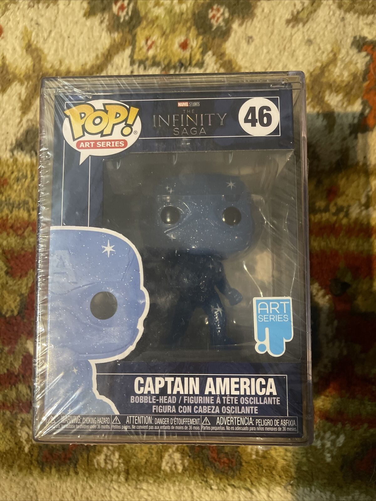 Funko Pop Artist Series: Marvel Infinity Saga - Captain America Vinyl Figure