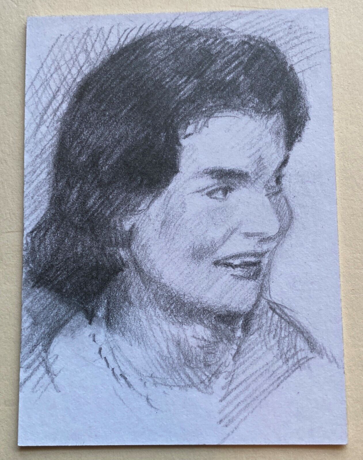 JACQUELINE KENNEDY DECISION 2020 SER2 HAND DRAWN SKETCH 1/1 SIGNED BRYCE KNOTT